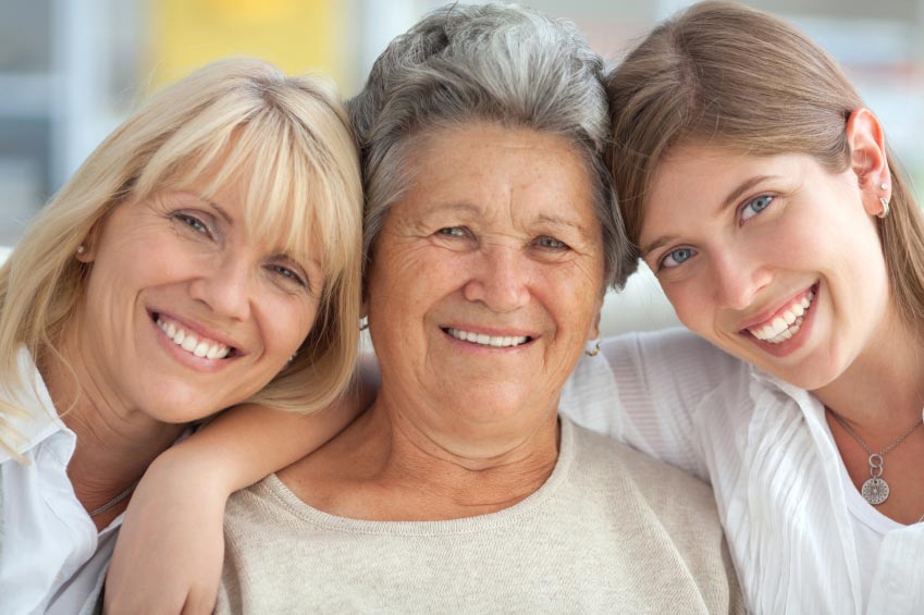 Family of Daughter, Mom & Grandma